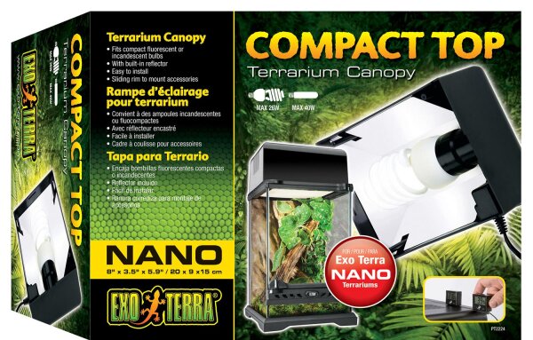 Exo Terra Compact Top 20 (20x9x15cm) Terrarienabdeckung