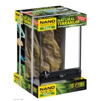 Exo Terra Glas Terrarium 20x20x30cm inkl. Rückwand