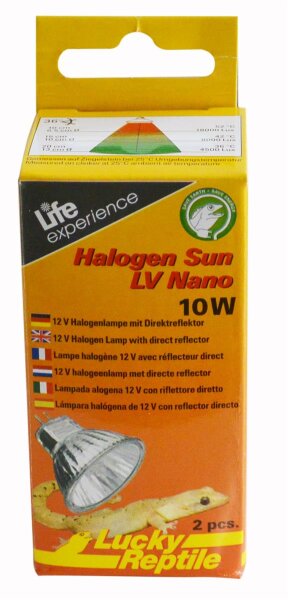 Lucky Reptile Halogen Sun LV Nano 10 Watt 2 Stück