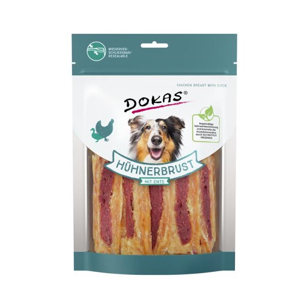 Dokas Dog Hühnerbrustfilet mit Ente 220 g