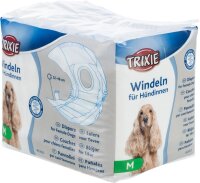 Trixie Windeln für Hündinnen, M:32-48 cm, 12St.
