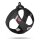 Curli Clasp Vest Geschirr Black S