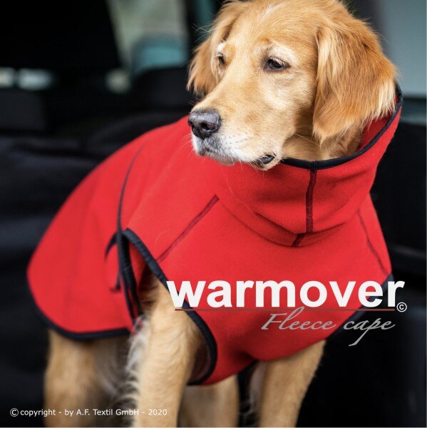 Warmover Fleece cape red fire M 63,5cm