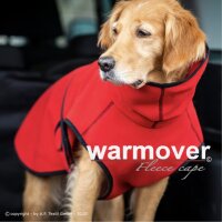 Warmover Fleece cape red fire M 63,5cm