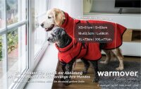Warmover Fleece cape red fire M 63,5cm