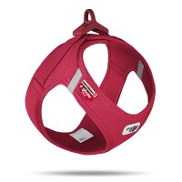 Curli Clasp Vest Geschirr Red S