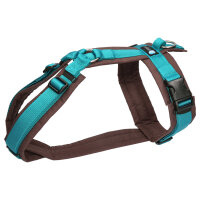 anny-x Brustgeschirr Fun braun/petrol L
