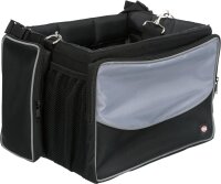 Trixie Front-Box für Fahrräder 41 x 26 x 26 cm schwarz/grau