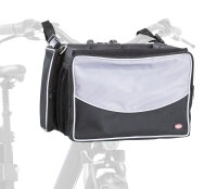 Trixie Front-Box für Fahrräder 41 x 26 x 26 cm schwarz/grau