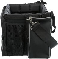 Trixie Front-Box für Fahrräder 41 x 26 x 26 cm schwarz/grau