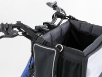 Trixie Front-Box für Fahrräder 41 x 26 x 26 cm schwarz/grau