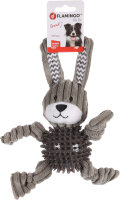 HS gommy Kaninchen kord + TPR Ball grau 27 cm
