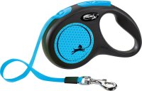 Flexi New NEON Gurt, M : 5 m, Neonblau