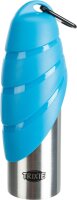 Trixie Flasche mit Trinknapf, Edelstahl/Kunststoff, 0,75l...