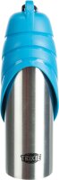 Trixie Flasche mit Trinknapf, Edelstahl/Kunststoff, 0,75l...