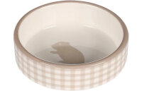 Futternapf Hamster Mylo Keramik Beige-Weiss