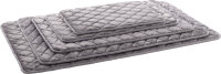 Kissen Weimar rechteckig grau, 70.5cm L x 41.5cm B x 2cm H