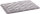 Kissen Weimar rechteckig grau, 70.5cm L x 41.5cm B x 2cm H