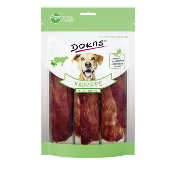 Dokas Dog Kaurippe mit Entenbrust 210g