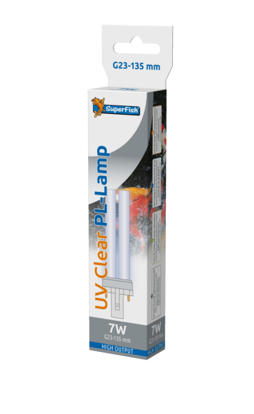 Superfish UV PL Lampe 7 Watt (G23-105mm) Spezial