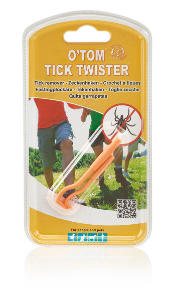 Tick Twister by OTom Zeckenhaken, 2 Stück orange