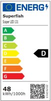 Superfish Scaper LED 131cm/ 48W