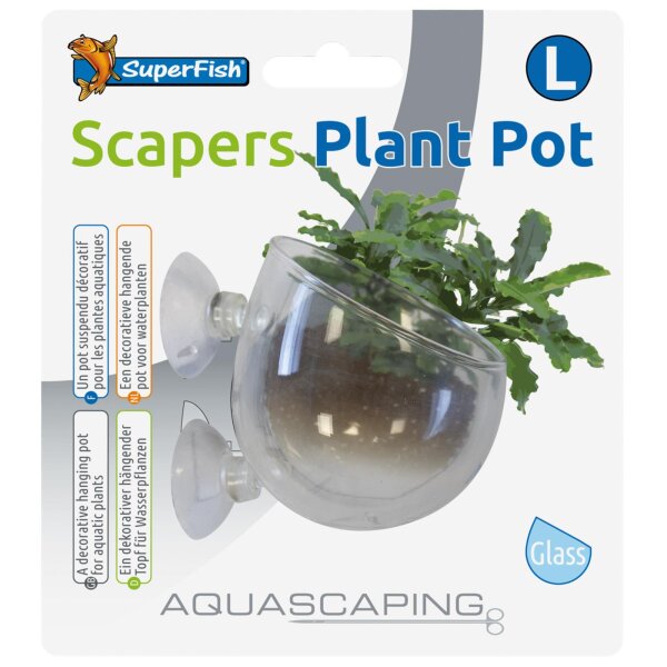 Superfish Scapers Pflanztopf groß