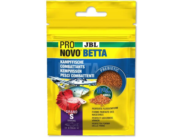 JBL ProNovo Betta Grano S 20ml Beutel