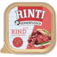 Rinti Kennerfleisch mit Rind 300g, getreidefrei, Schale
