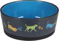 Futter-Trinknapf, Hund Cori, Keramik, 500ml