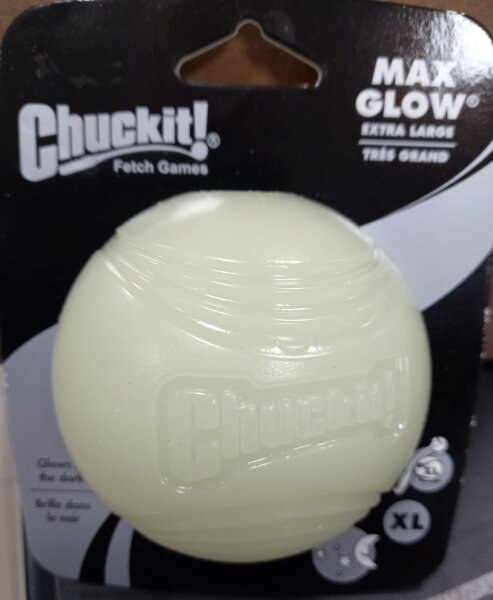 Chuckit! Max Glow Ball, Xlarge Ø8,9cm