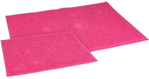 Flamingo VORLEGER FÜR KATZENTOILETTEN TUMBI FUCHSIE 40x60CM