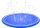 Wassersprühmatte Fresk Lenny blau, 100cm L x 100cm B x 0,3cm H