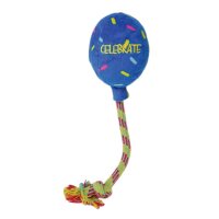 KONG Occasions Birthday Balloon Blue L
