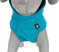 Trixie Regenmantel Vimy, M: 45 cm, türkis