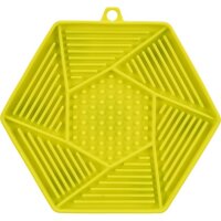 Trixie Lick`n`Snack Matte mit Saugnäpfen, Silikon, 17 cm, grün