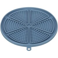 Trixie Lick`n`Snack Matte mit Saugnäpfen, Silikon, Ø 18 cm, 2 Farben vorhanden.