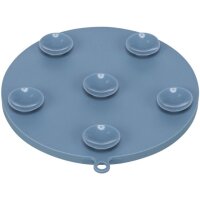 Trixie Lick`n`Snack Matte mit Saugnäpfen, Silikon, Ø 18 cm, 2 Farben vorhanden.