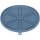 Trixie Lick`n`Snack Matte mit Saugnäpfen, Silikon, Ø 18 cm, dunkelblau