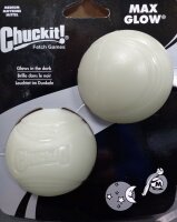 Chuckit Max Glow, medium 2er Set