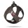 Curli Clasp Vest Geschirr Air-Mesh Braun S