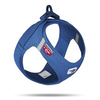 Curli Clasp Vest Geschirr Air-Mesh Blau 2XS