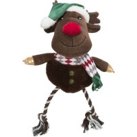 Xmas Rentier, Plüsch/Baumwolle, 49cm