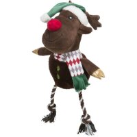 Xmas Rentier, Plüsch/Baumwolle, 49cm