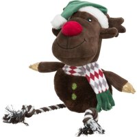 Xmas Rentier, Plüsch/Baumwolle, 49cm