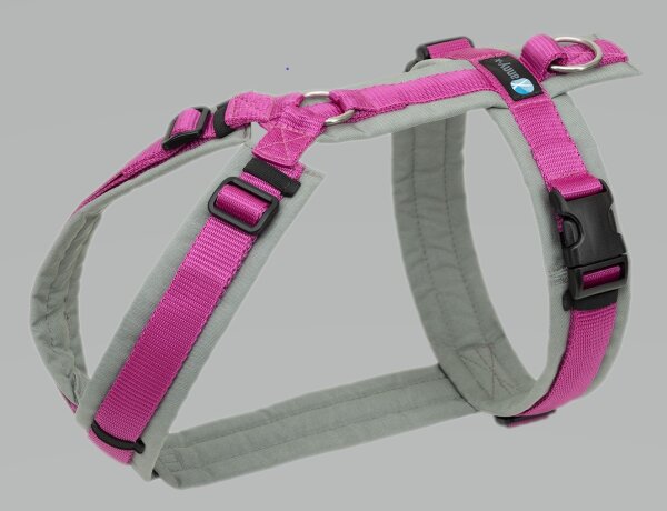 anny-x Brustgeschirr Fun grau/pink M