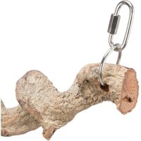 Sitzstange zum Einhängen, Drachenholz, 36cm/Ø 25 mm