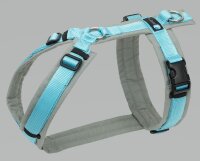 anny-x Brustgeschirr Fun grau/eisblau S