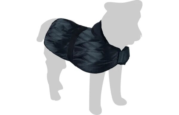 Flamingo Hundemantel Eisbär 60 cm schwarz