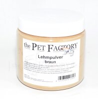 The Pet Factory Lehmpulver braun 1kg Dose